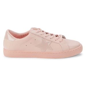 Light pink star patch shoes, never worn